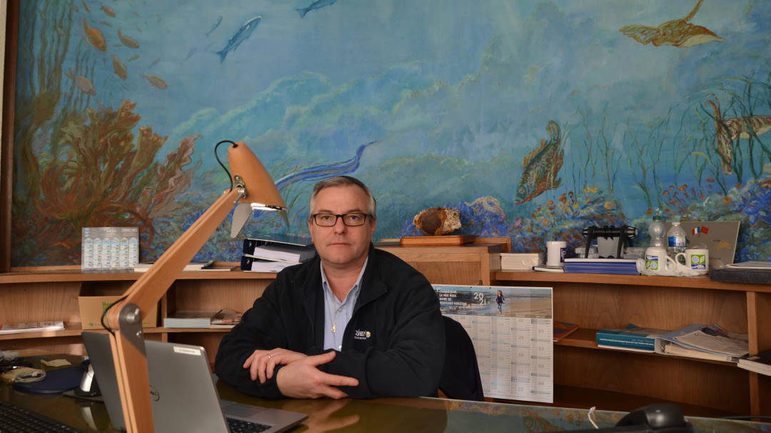 Olivier Le Nezet Président du port de pêche de Lorient Keroman