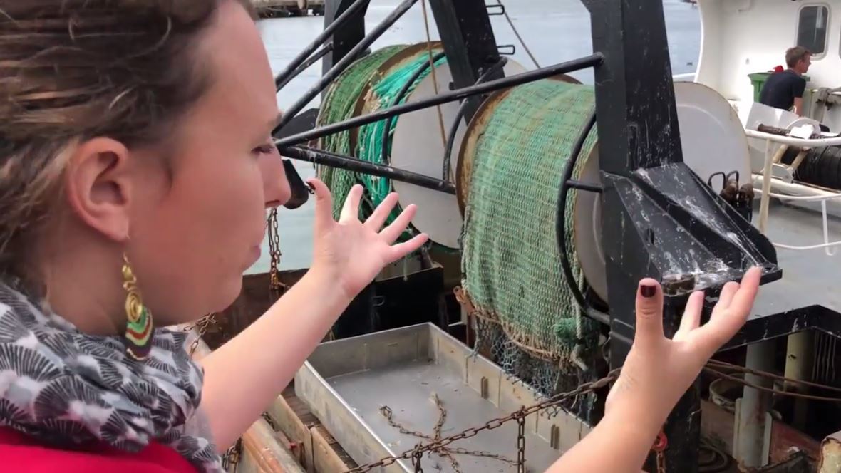 vidéo visite commentée du port de pêche de Lorient Keroman