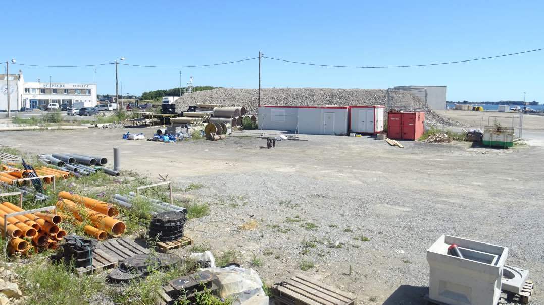 Pointe de la Perrière libérée de l'emprise de l'ancienne glacière