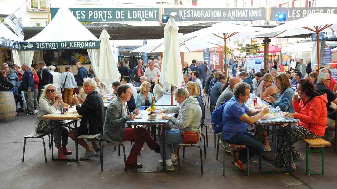 Le port de Keroman s'amarre en ville le temps du Festival interceltique