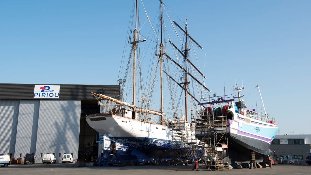 Aire de réparation navale Lorient Keroman